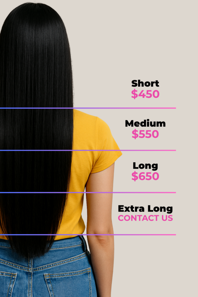 Tampa hair straightening - Prices